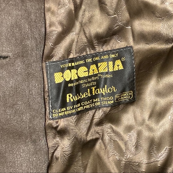 Women’s Vintage Long ‘Fur’ Coat by Borgazia - Picture 9 of 13